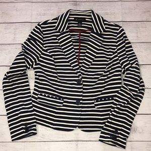 INC womens stripe jacket